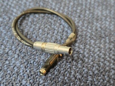 LEMO Wire FGG.0B 3 Pin To 2 Pin Male Connector Scher 18'' | Rare Cable