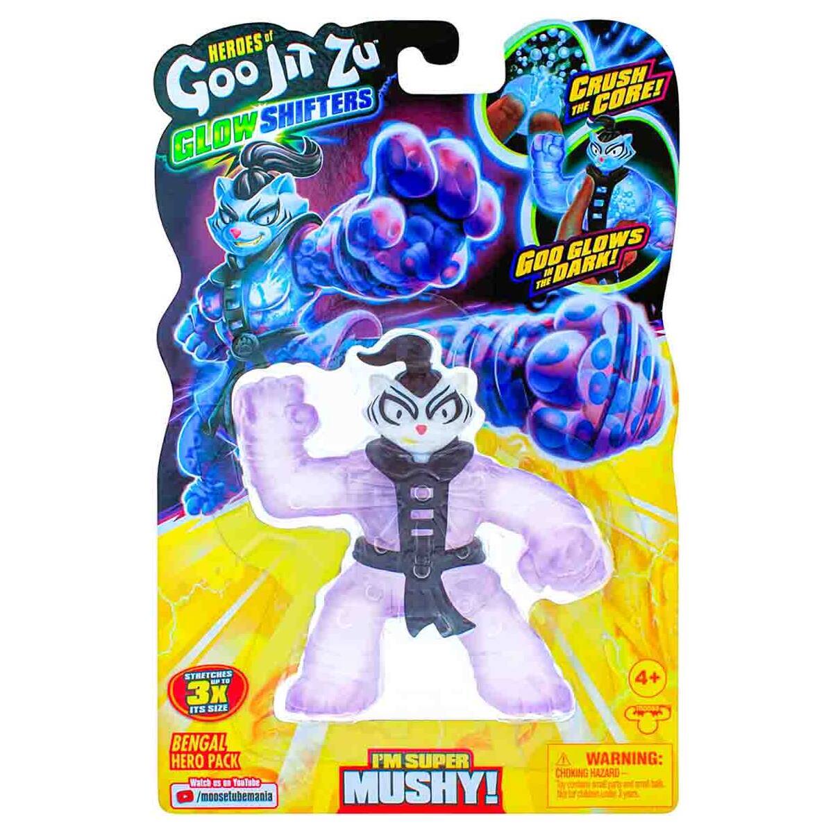 Heroes of Goo Jit Zu Glowshifters - Bengal Hero Pack Mushy