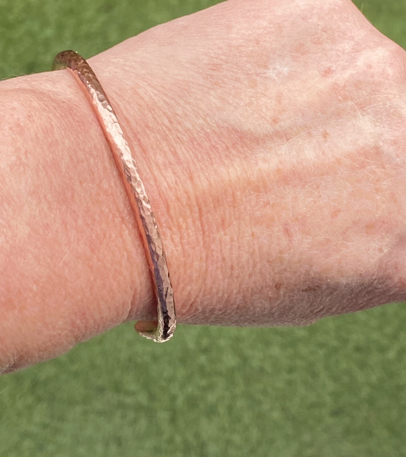 copper bracelet 4mm thick handmade hammered copper bracelet eBay