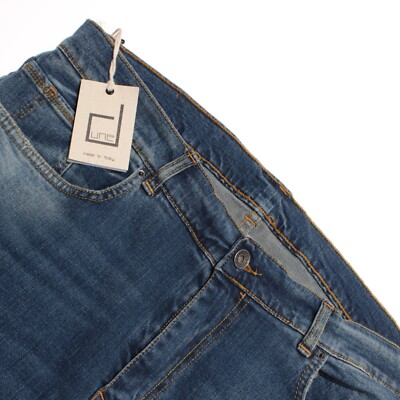 Dune NWT Denim Jeans Size 38 US Tucson Sinner in Mid Blue Wash Cotton Blend