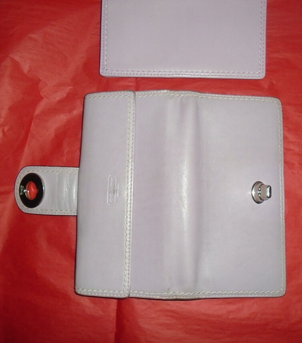 Coach Hampton aufklappbare Brieftasche mit Drehverschluss und Scheckbuchhülle - Bild 13 von 21