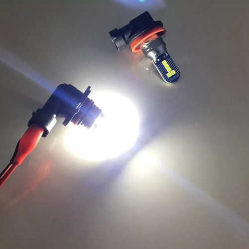 2pcs Extremely Bright Xenon White Fog Lights LED Bulbs for Toyota RAV4 2006-2020 - Picture 3 of 7
