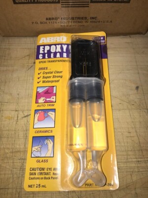 ABRO Super Strong Crystal Clear Epoxy