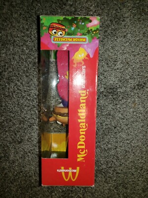 New MCDONALD'S Mcdonaldland Mayor McCHEESE Huckleberry