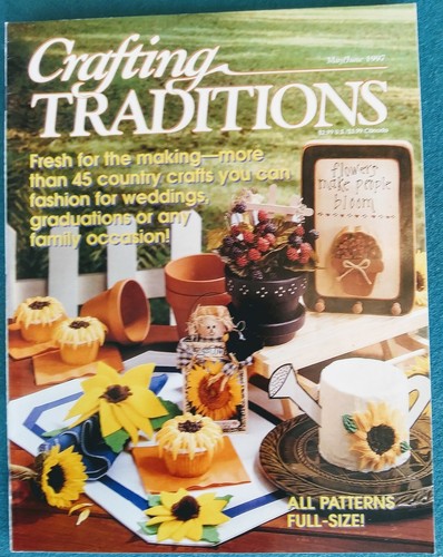 CRAFTING TRADITIONS MAGAZINE May/June 1997 VGC+ - Bild 1 von 2