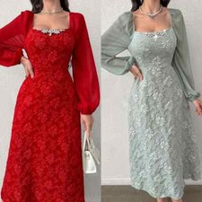 Beading Draped Pleat Birthday A-line Square Collar Bespoke Occasion Gown Dresses
