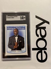 Michael Jordan GOODWIN SGC 10 GEM MINT 💎 Basketball Card Chicago Bulls 2019