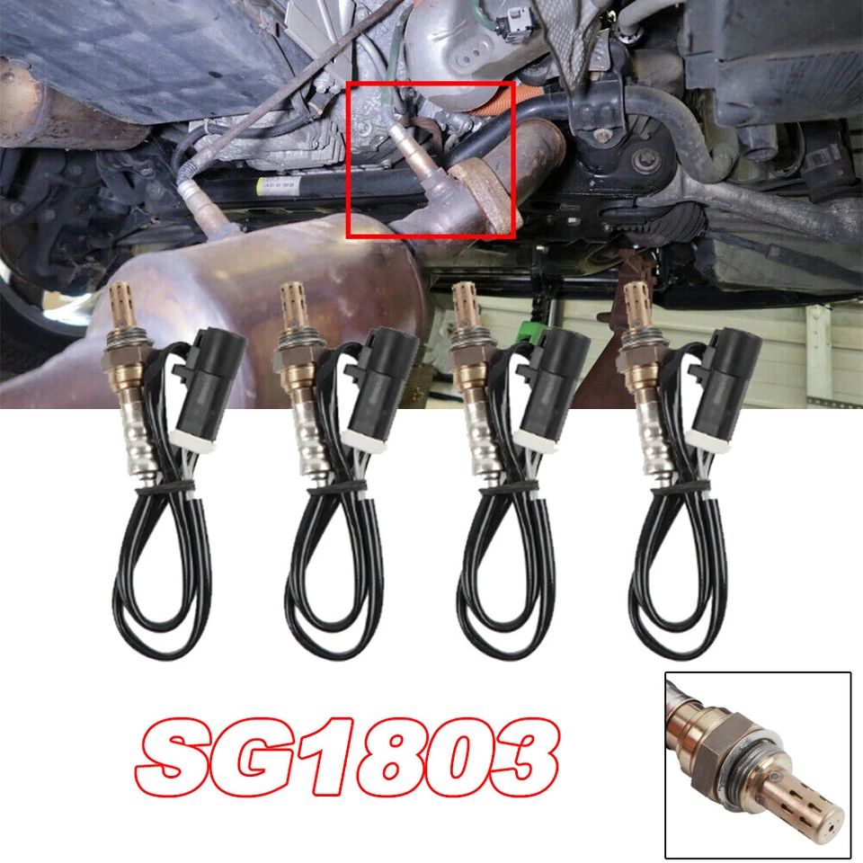 Sensor de oxígeno 4 piezas sensor de O2 para Mercury Cougar 2001 base cupé 2 puertas 2,0 L l4 Foto 2 de 4