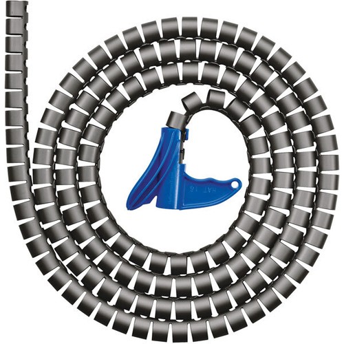 HellermannTyton 161-64204 Helawrap HWPP HWPP16L2 Black 15mm (2m) - 第 1/1 張圖片