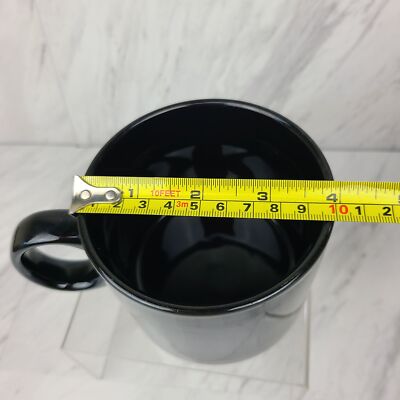 Star Bucks Black 12 Oz Mug BIG Starbucks Coffee Cup | eBay