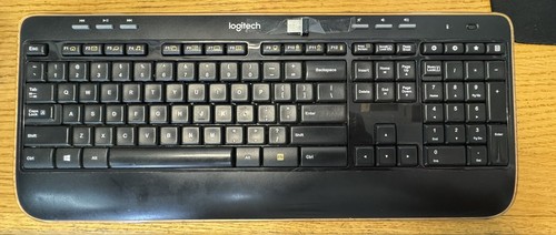 Logitech K520 820-002864 Kabellose Desktop-Tastatur - inklusive USB-Empfänger - Bild 1 von 8