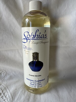 Lampe Berger Fragrance Oil - Sophia s Retired 16 Fl Oz Crème Brûlée. New