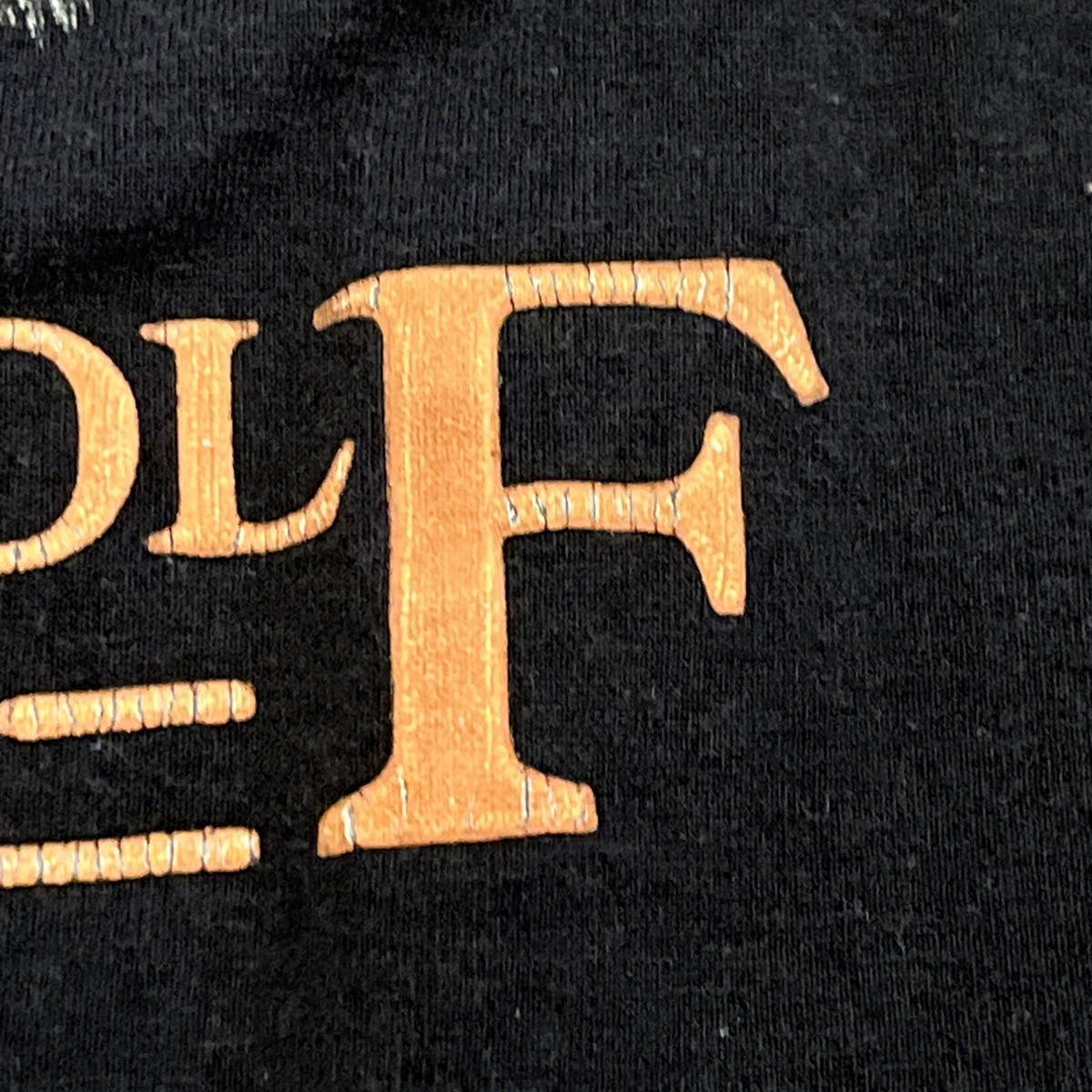 VTG Grey Wolf Canis Lupus Graphic T Shirt SZ XL Black