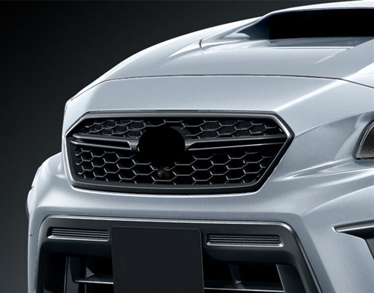 Fits SUBARU WRX 18-21 STI Front Center Upper Grille Honeycomb