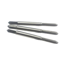US SHIPPING New 6-48 UNS 3 PIECE 3 FLUTE HSS hand TAP SET NORSEMAN VIKING
