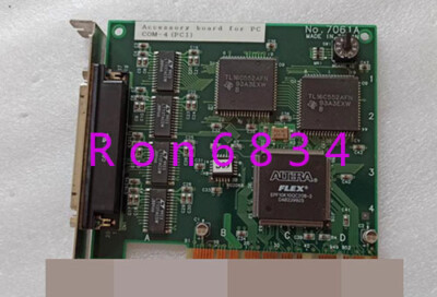 1pc used Contech COM-4(PCI) NO:7061A acquisition card