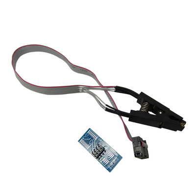 SOIC8 SOP8 Flash Chip IC Test Clips Socket Adpter BIOS/24/25/93 Programmer