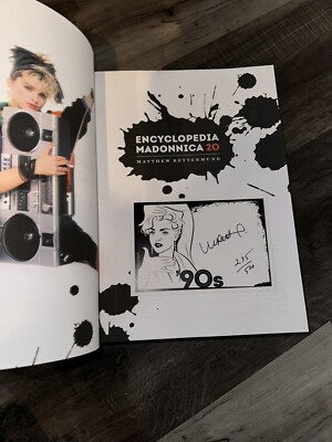 Encyclopedia Madonnica 20　マドンナ MADONNA ENCYCLOPEDIA MADONNICA 20 BOOK X/500 LIMITED COVER
