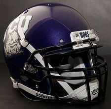 *CUSTOM* TCU HORNED FROGS NCAA Schutt XP Authentic GAMEDAY Football Helmet