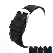 Fashion Silicone Watch Band Watch Strap Rubber Smart Bracelet 18 20 22 24 26mm