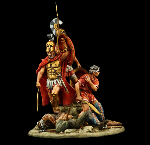Tin soldier Museum (TOP) Battle of Thermopylae 480 BC Ancient Greece