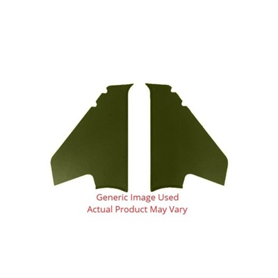 Kick Panel Board For 1953-1954 Mercury Monterey Green Gold Front Left Right 2pcs