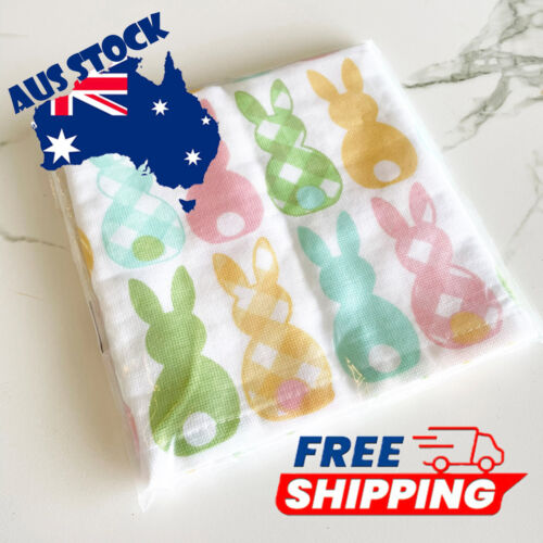 Pure Cotton Tea towels Dishcloths Cute Design Pattern Autumn Easter Christian