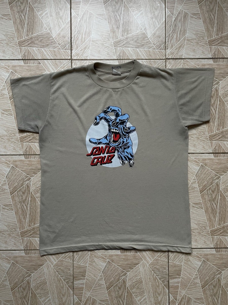 santa cruz サンタクルーズ tシャツ スクリーミングハンド NHSタグ 90