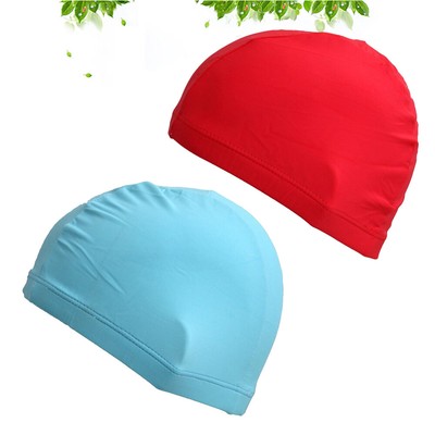  2pcs High Elastic Swimming Solid Color Comfortable Bright Superior Cloth Fabric