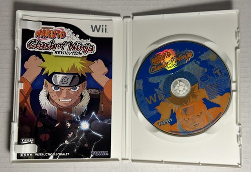 2006 Nintendo Wii Naruto Clash of Ninja Revolution Complete with Case & Manual - Picture 2 of 4