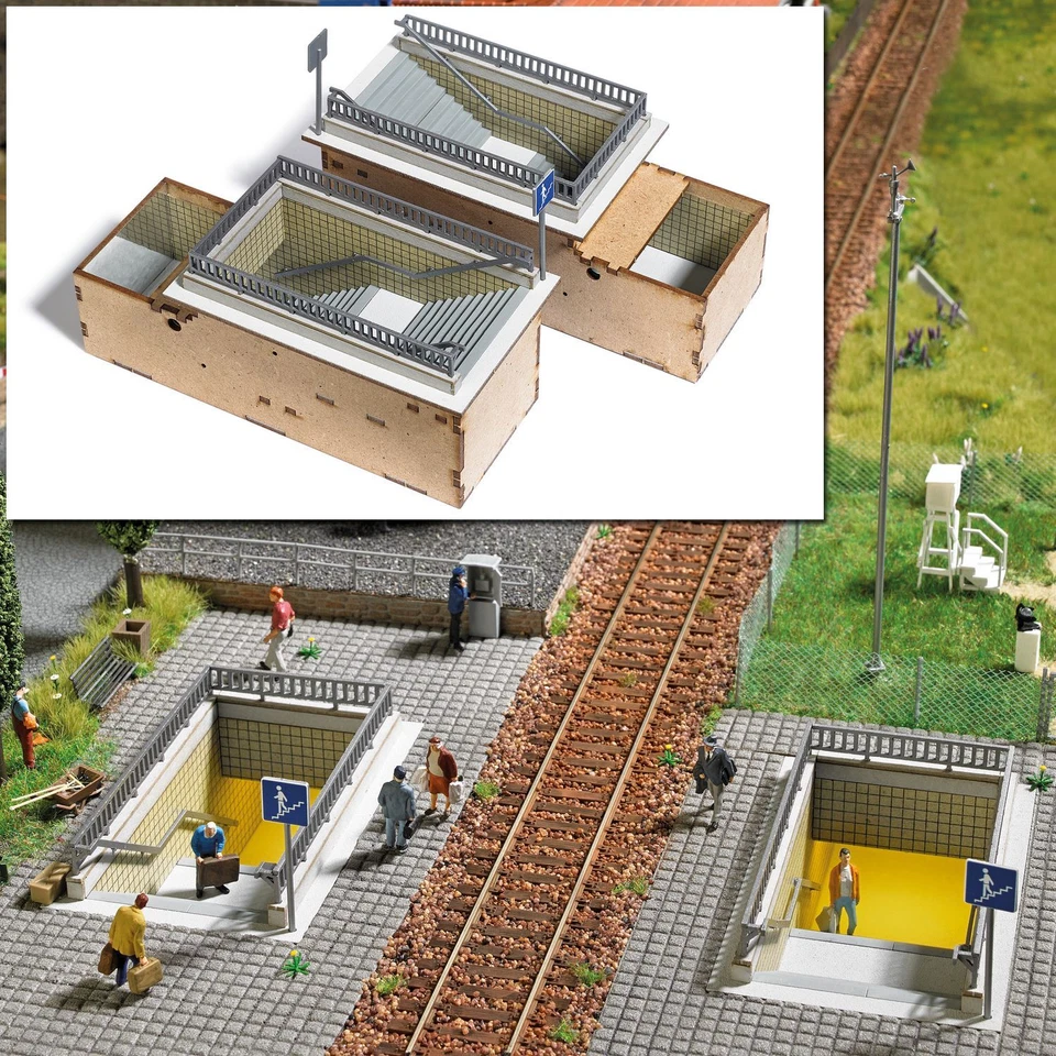 Busch H0 1465 Fußgängerunterführung