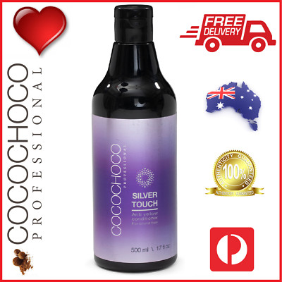   COCOCHOCO Pro SILVER TOUCH Anti-Yellow CONDITIONER 500ml Soft Hair Salon Pure