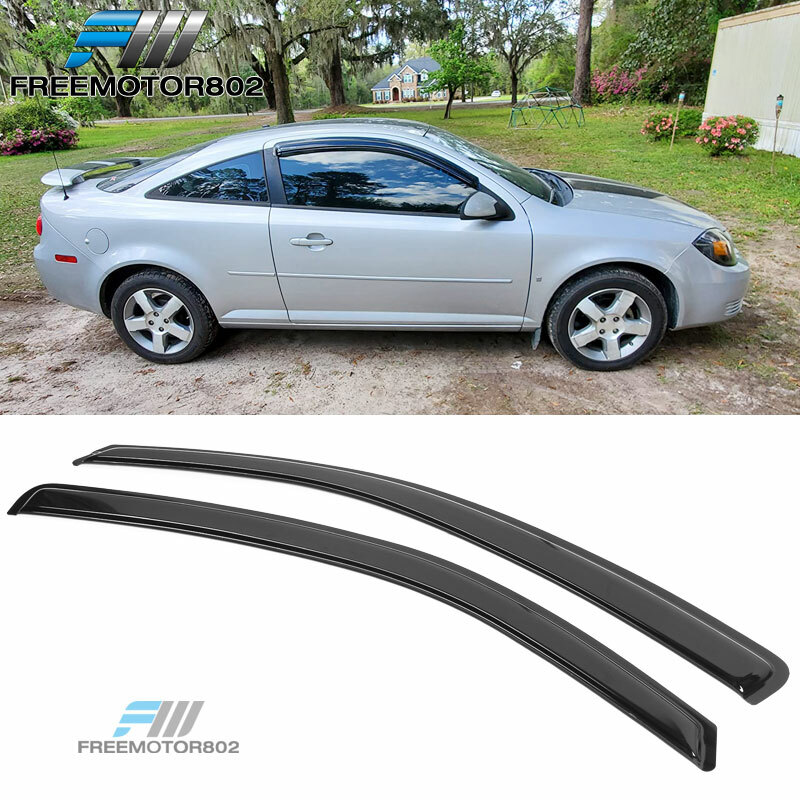 Fit 05-10 Chevy Cobalt Pontiac G5 Coupe Window Visors Rain Sun