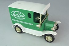 Golden Wheel Fuller Brush 1925 Ford Model Delivery Truck Coin Bank w/Key