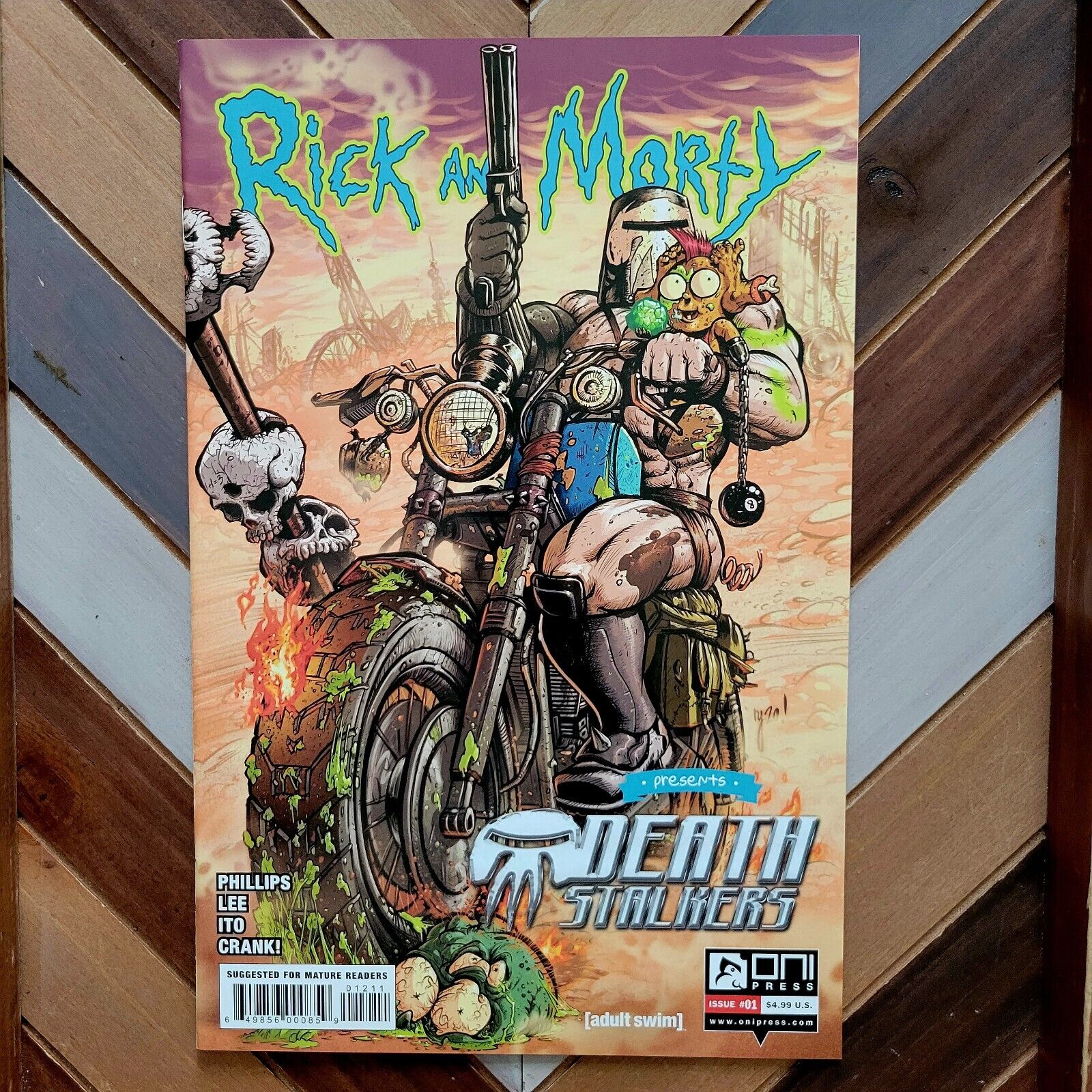 RICK & MORTY PRESENTS: Death Stalkers #1 (ONI 2021) HIGH GRADE One-Shot Cover A