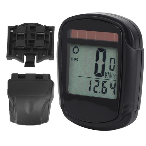 PVC Kabelloser Solar-Fahrradcomputer Mountain Road Bike Geschwindigkeitsmesser - Bild 11 von 11