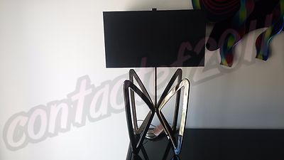 Phillips Collection BUTTERFLY Contemporary Table Lamp in BLACK NICKLE BRAND NEW!