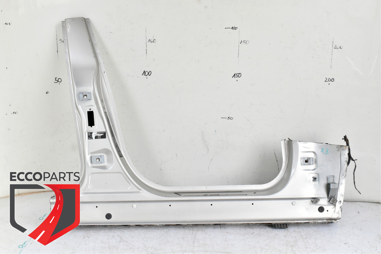 Fiancata Inferiore Sottoporta Montante Destro BMW X3 F25 10-17 A14 7267468 2013