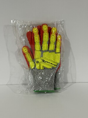 Radians RWG603S Coated Glove Cut/Impact Protection Sandy Foam Nitrile size Small