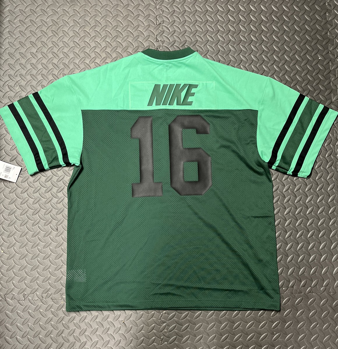 Nike Football Jersey #16 Green Men's Size XXL NWT $105 RAVE EDM | eBay