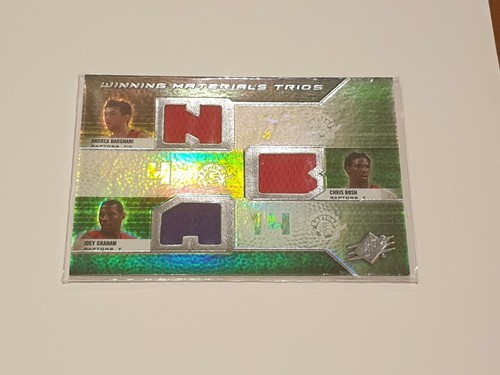 2008-09 SPx Winning Materials Trios Bargnani/Bosh/Graham Triple Jersey Card - 第 1/1 張圖片