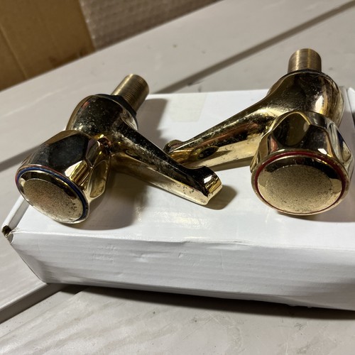 Deva DCM102/501 Bath Taps (Pair), Gold, Medium, Set of 2 Pieces - 第 2/6 張圖片