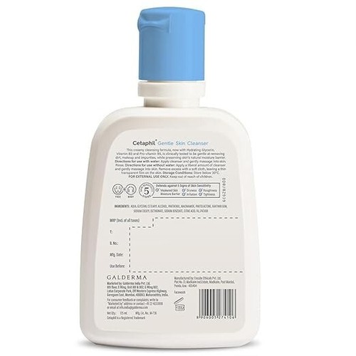 Cetaphil Paraben Sulphate Free Gentle Hydrating Face Wash 125ml FREE SHIPPING - 第 2/8 張圖片