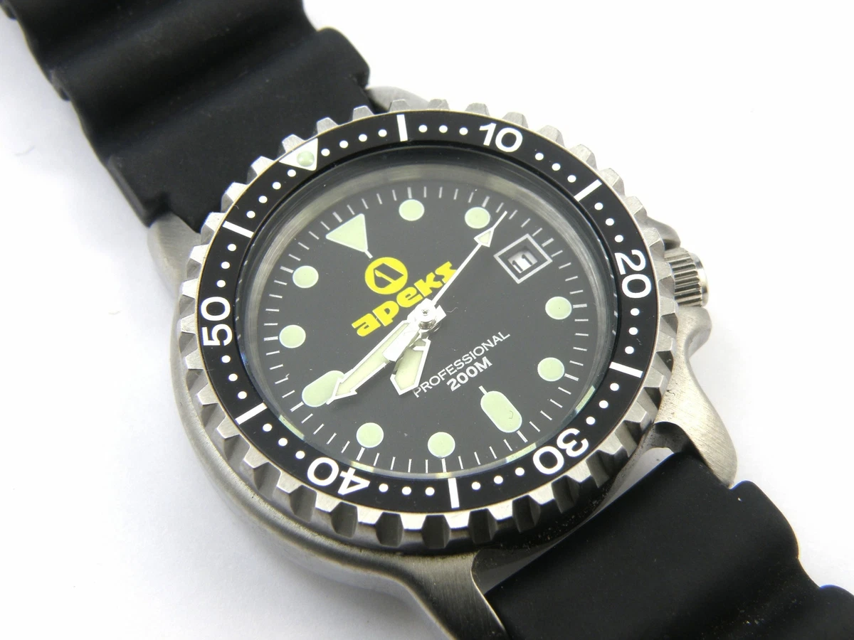 Apeks Womens Professional Divers Watch 200m eBay
