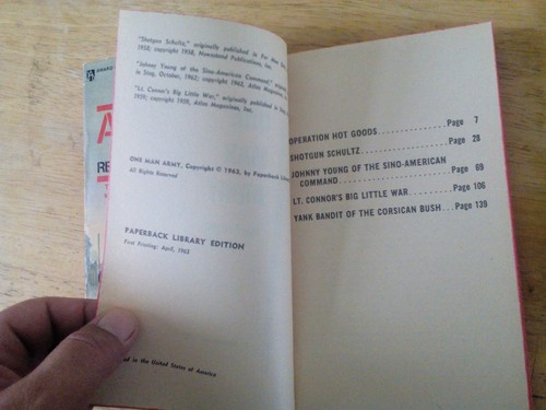 one mans army & the raid on reichwald fortress SEHR SELTEN amerikanische Bücher - Bild 3 von 6