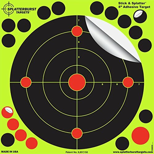 SHOOTING TARGETS Stick & Splatter Self Adhesive 100 Pcs 8" SPLATTERBURST TARGETS - Bild 2 von 4