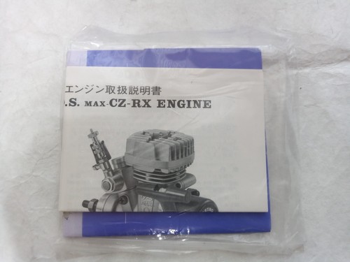 O.S. MAX CZ-R Engine OS Ogwa Seiki CZR with Box & Manual Very Rare - Picture 12 of 15