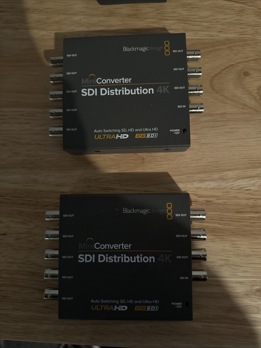 Black Magic Sdi Distribution 4K | eBay