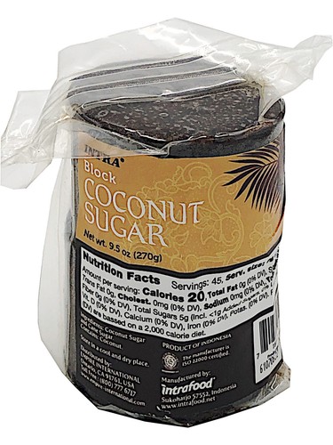 Intra Coconut Sugar 9.5oz Pack of 3