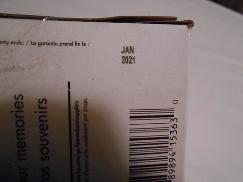 HP 62 Genuine Black Color Ink Cartridges Combo 2 Pack New F6U62A F6U61A - Picture 4 of 4